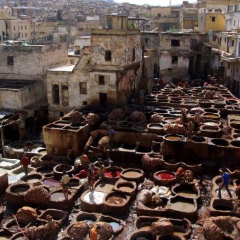 Leerlooierij in Fès